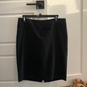 Express black pencil skirt